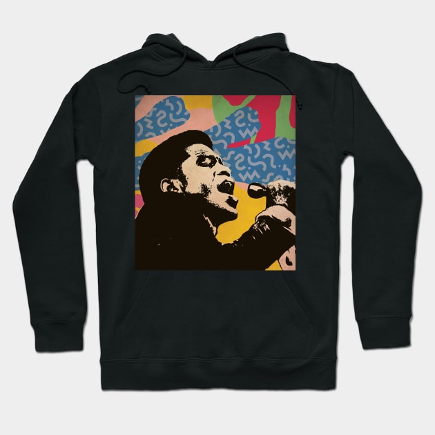 Vintage Poster - James Brown Style Hoodie by Pickle Pickle